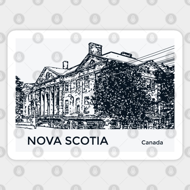 Nova Scotia Canada Sticker by Lakeric